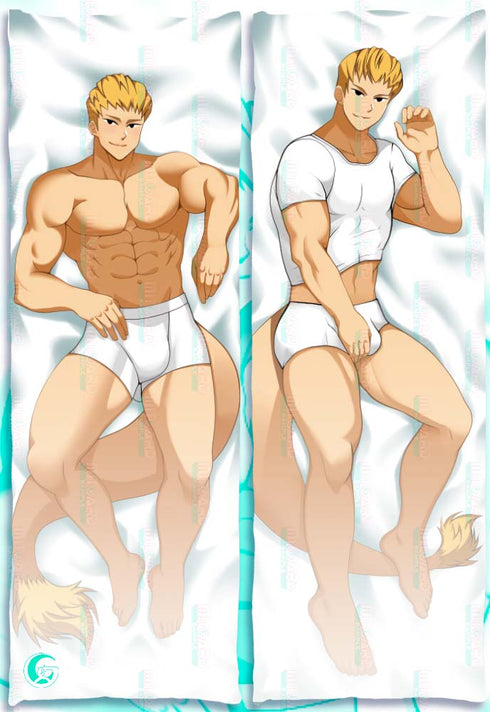 Funda de almohada corporal Mashirao Ojiro / Tailman Dakimakura